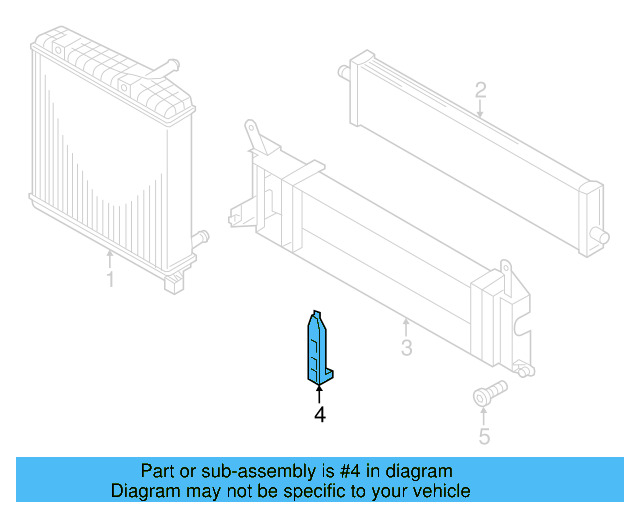Frame Retainer 7P0-121-077 - View 4