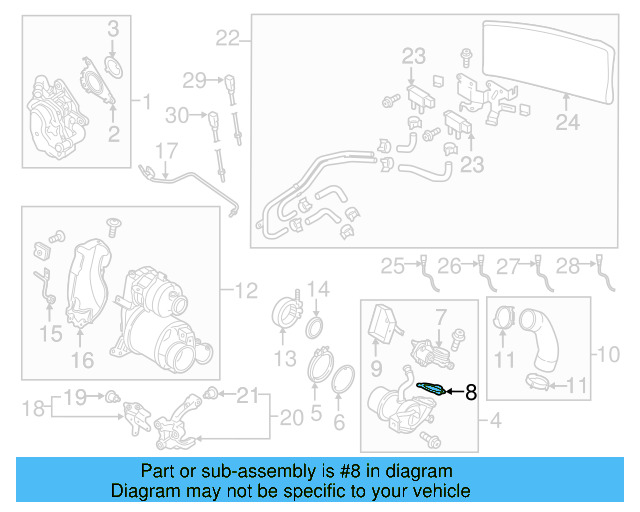 Valve Gasket 04L-131-547-A - View 17
