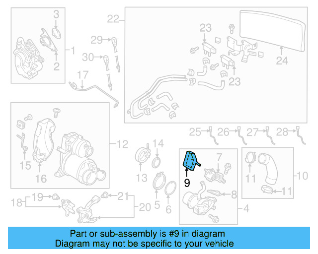 Heat Shield 04L-971-461-AP - View 6