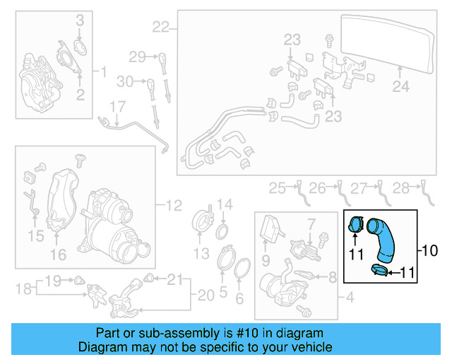 Connector Pipe 04L-131-521-AF - View 5