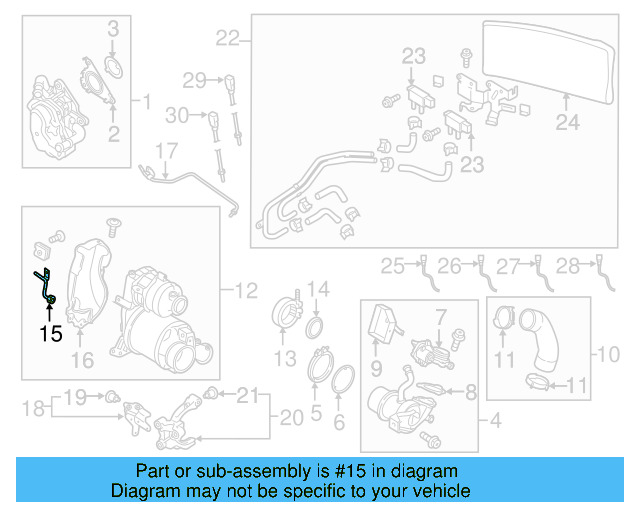 Connector Pipe 04L-131-582-B - View 4