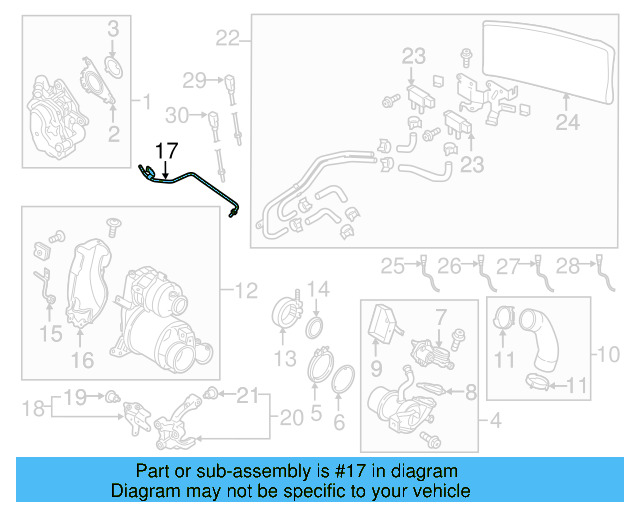 Connector Pipe 04L-131-582-B - View 3