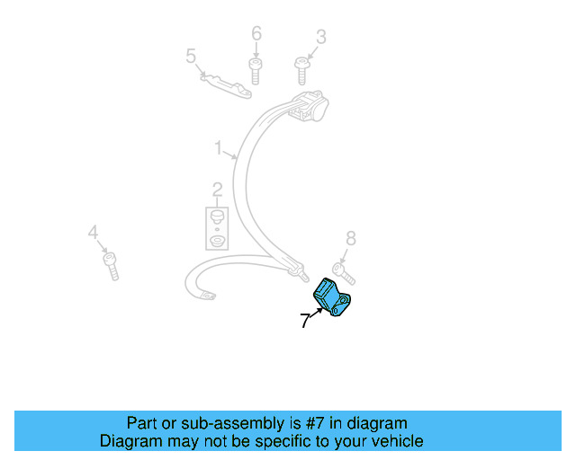 Buckle End 3C8-857-740-C-QVZ - View 4