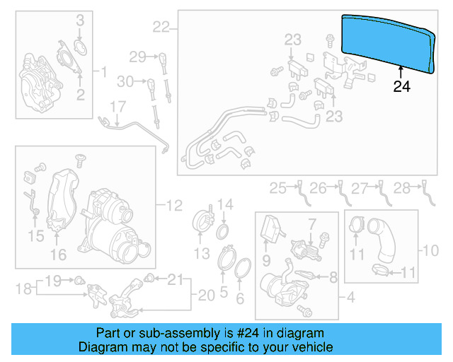Heat Deflector 04L-971-461-AE - View 9