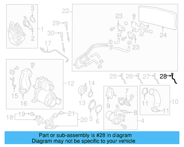Temp Sensor 03L-906-529-B - View 2