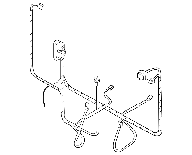 Air Bag Harness 1C0-971-582-A - View 3