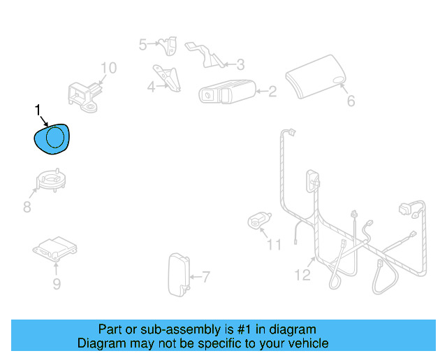 Driver Air Bag 1C0-880-201-Q-4EC - View 15