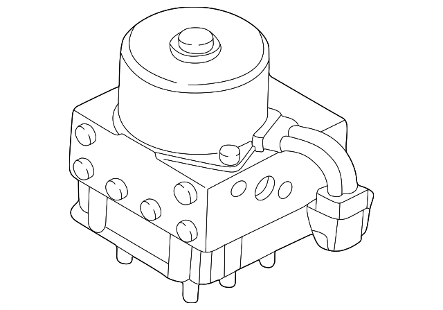 ABS Pump Assembly 1J0-698-517-E - View 7