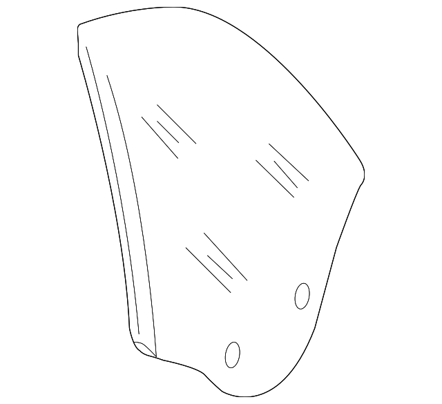 Quarter Glass 5C5-845-041-P - View 2