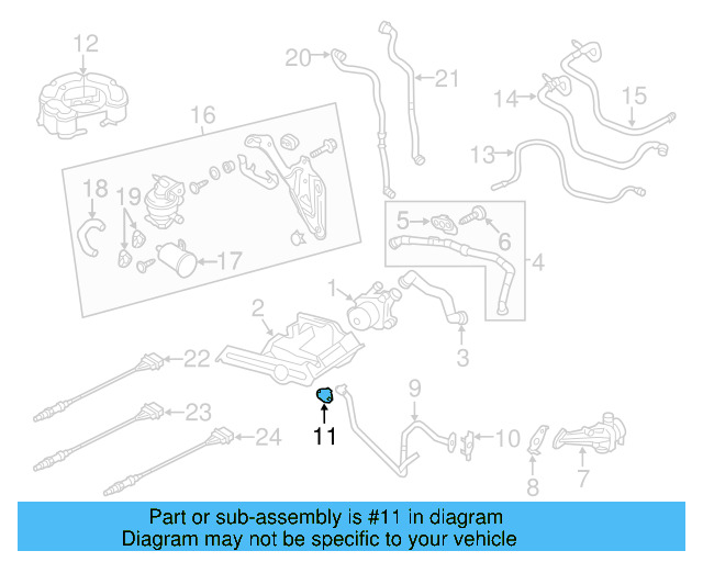 Air Pipe Gasket 07K-131-120-C - View 4