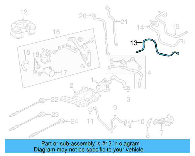 Hose 1K0-906-272 - View 37