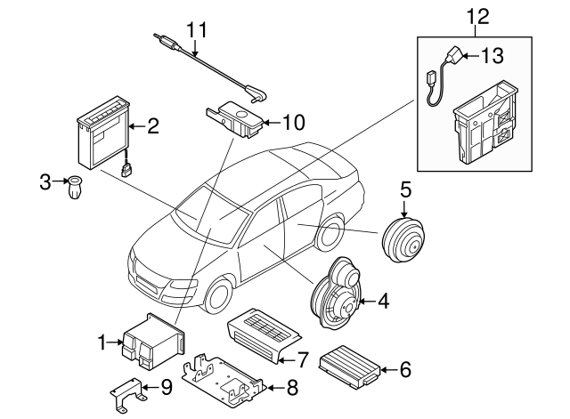 Auxiliary Jack 5M0-035-724 - View 53