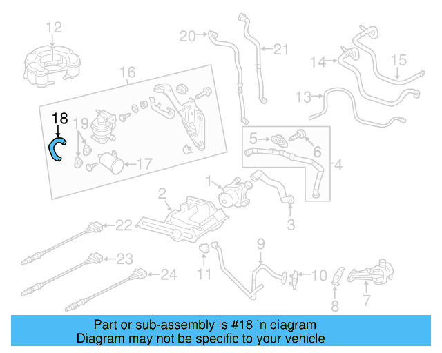 Hose 1K0-906-272 - View 9