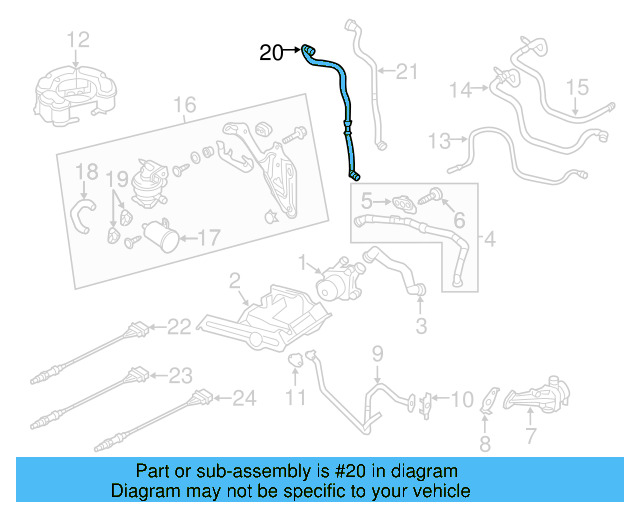 Air Tube 1K0-201-160-BC - View 7