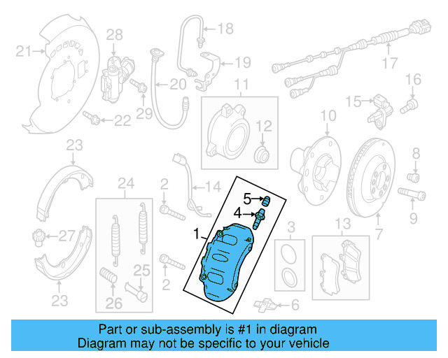 Caliper 7P6-615-423-F - View 5