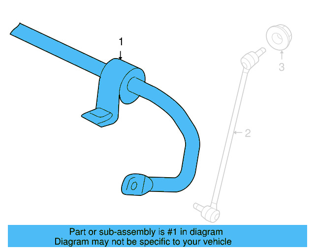 Stabilizer Bar 5C0-411-303
