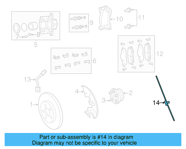 ABS Sensor 7B0-927-803-D