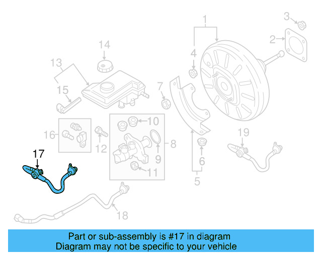 Vacuum Tube 5Q0-612-041-AF - View 8