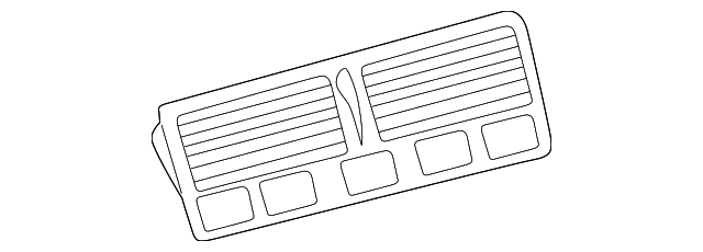 Vent Grille 1J0-819-728-E-2AQ - View 7