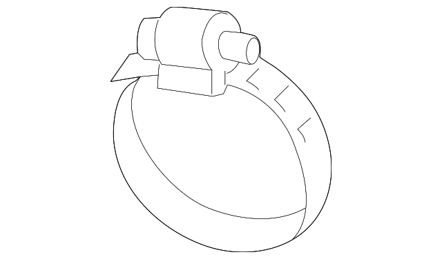 Lower Hose Clamp N-107-355-01 - View 5