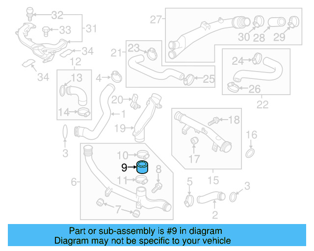 Hose 7P0-145-709 - View 5