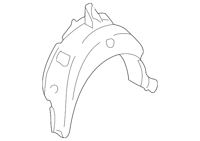 Outer Wheelhouse 1J3-803-424-B