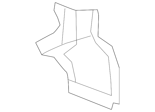 Lower Frame 5N0-802-222 - View 3