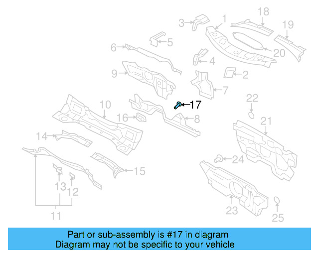 Mount Plate Bolt N-908-331-02 - View 3