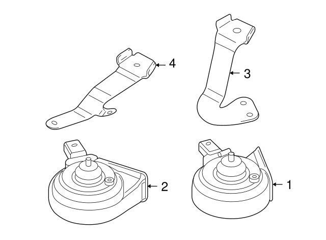 High Note Horn 5C0-951-223-C - View 31