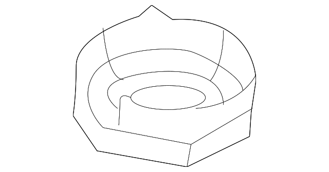 Radio Antenna Base Nut 1J0-035-437 - View 46