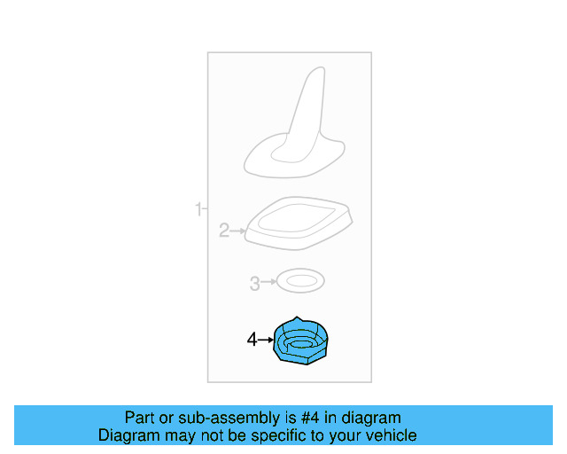Radio Antenna Base Nut 1J0-035-437 - View 78