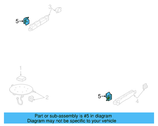 Antenna Booster Holder 5C3-035-643 - View 6