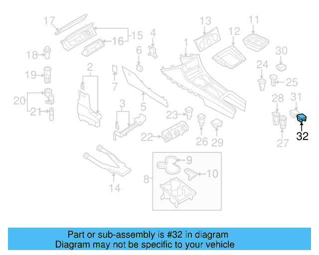 Blank Cover 3C0-959-624-C-REH - View 5