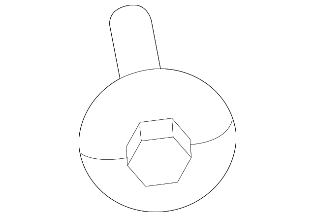 Engine Crankshaft Main Bearing Cap Bolt WHT-005-688