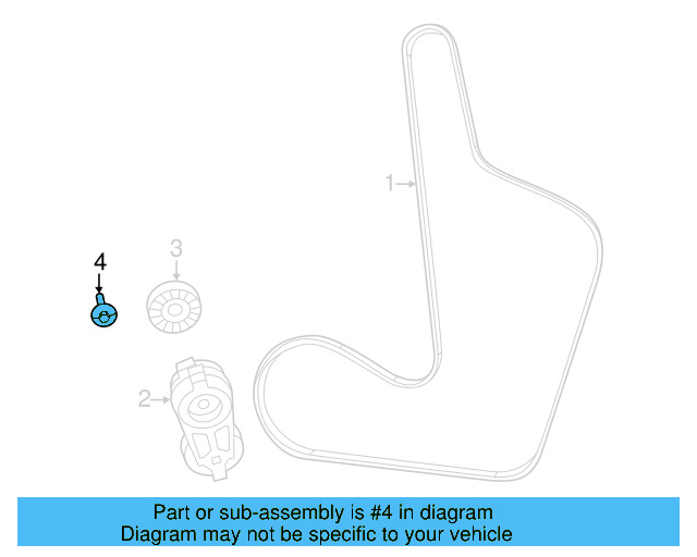 Idler Pulley Bolt WHT-006-198 - View 3