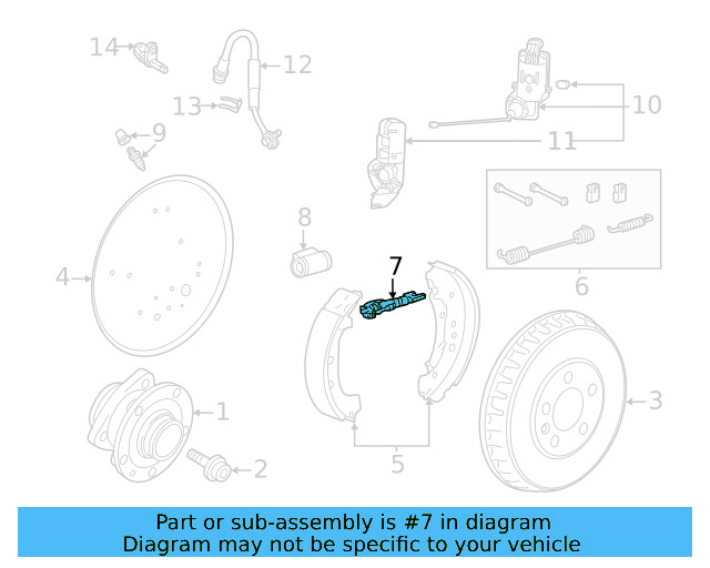 Adjust Rod 1EA-609-819 - View 4