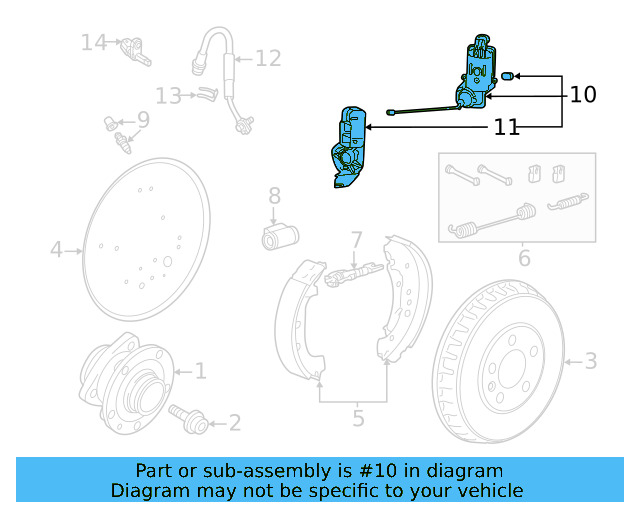 Parking Brake Actuator 1EA-927-282 - View 3