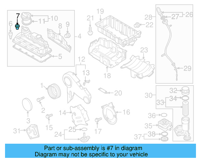 Valve Cover Sleeve 057-103-831-B - View 4