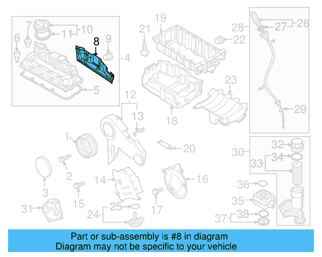 Heat Shield 03L-129-969-D - View 3