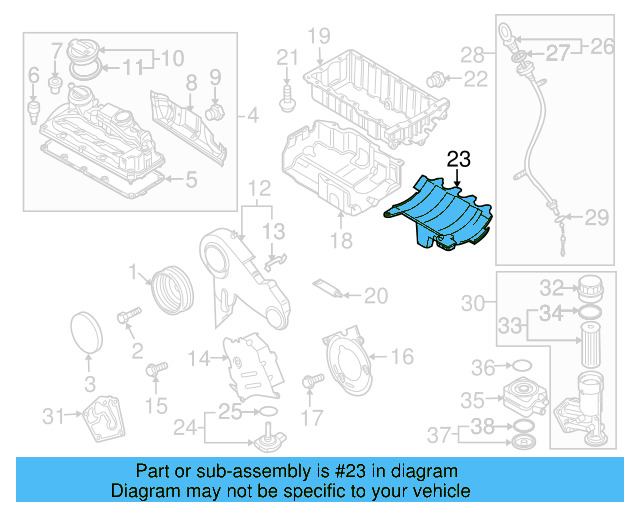 Engine Oil Dipstick 03L-115-611-AA - View 10