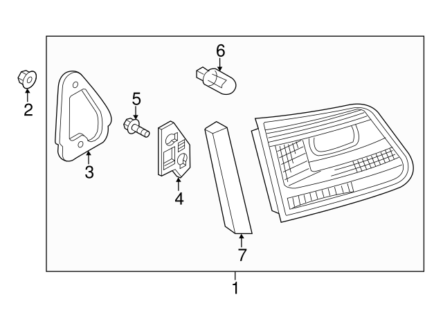Backup Lamp Assembly Nut N-100-173-04 - View 32