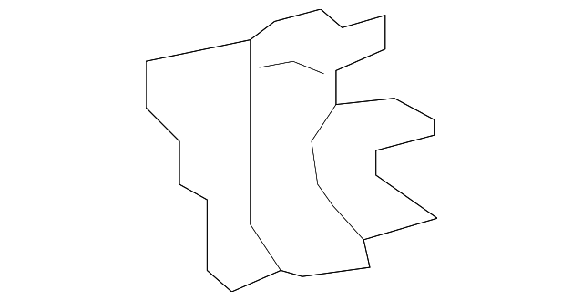 Engine Valve Cover Hold Down Tab 06A-103-733-C - View 2