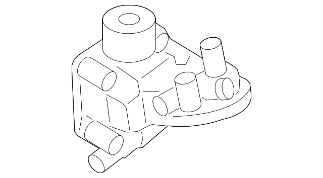 Engine Oil Filter Adapter 06A-115-405-CC - View 3