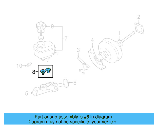 Master Cylinder Plug 357-611-817