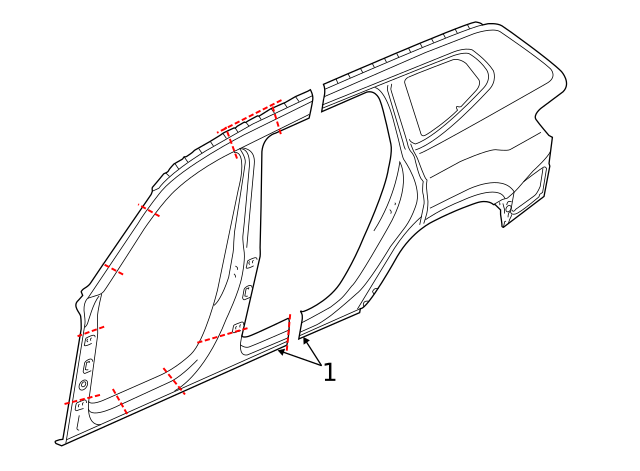 Uniside Panel 3CN-809-606-C - View 3