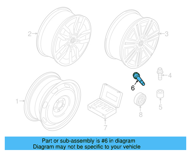 Valve Stem 311-601-361 - View 24