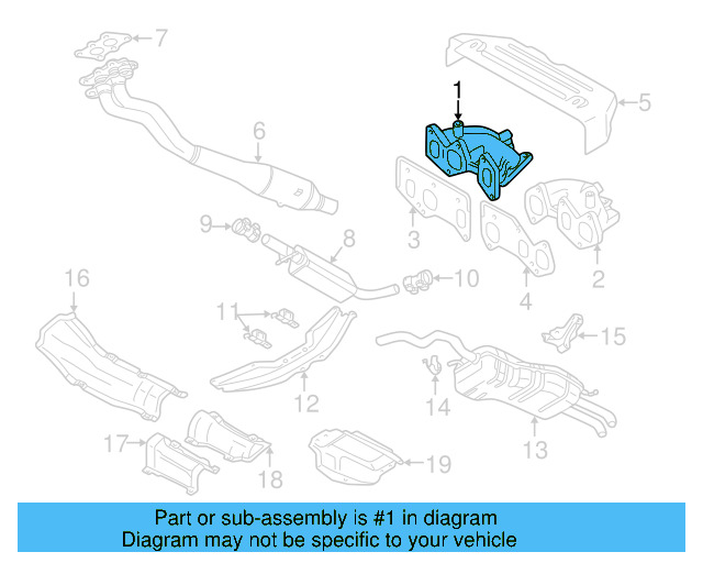 Exhaust Manifold 022-253-033-M - View 6