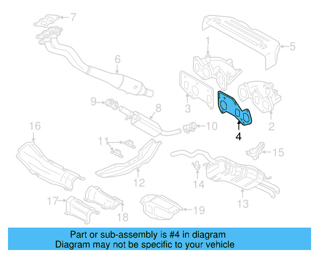 Manifold Gasket 022-253-039-E - View 19