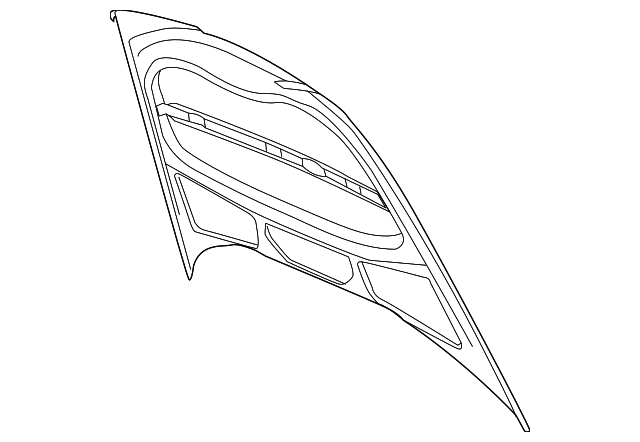 Hood 3D0-823-031-H - View 2