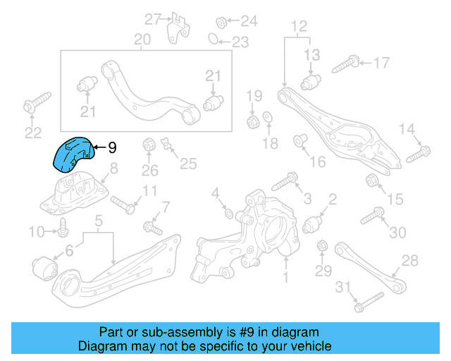 Bracket Cap 1K0-501-475 - View 21